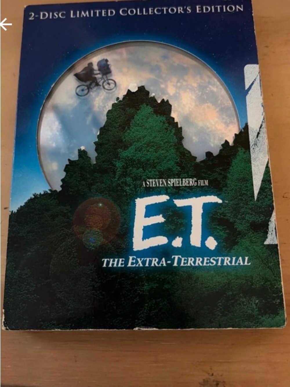 Vintage E.T. The Extra-Terrestrial DVD/Blu-ray - Blue, Green, White